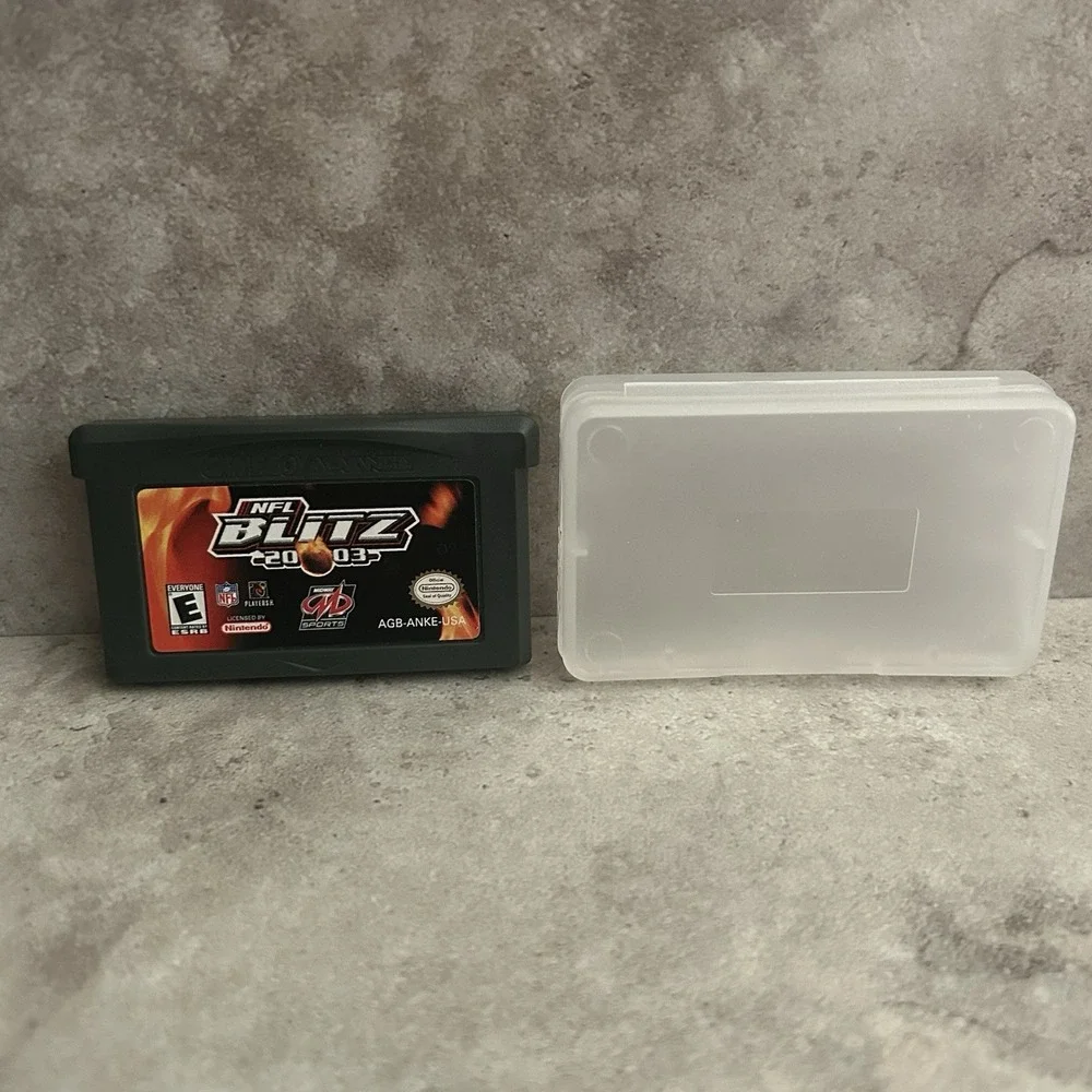 NFL Blitz 20-03 (Nintendo Game Boy Advance, 2002) Authentic Tested Case Included